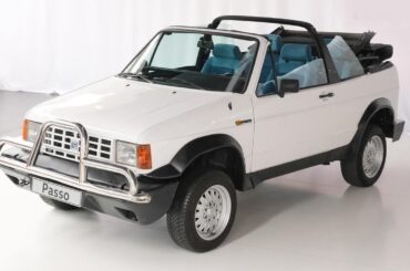 1991 biagini passo, a convertible 4x4 crossover based on leftover golf 1 and 2 parts