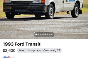 The news van is currently for sale
