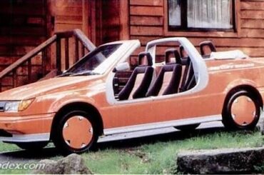 1987 Isuzu Gemini Zero Door, the official concept car of..?