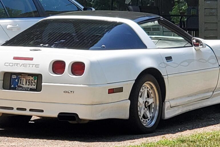 very clean [Chevy Corvette C4] spotted in Michigan