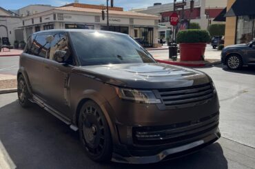 [Mansory Range Rover] out here in Las Vegas