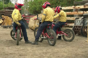 LAFD adds electric motorcycle fleet for rapid medical response and wildfire detection