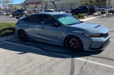 Spotted this [Honda Civic Type R FK9] when I was heading to McDonalds