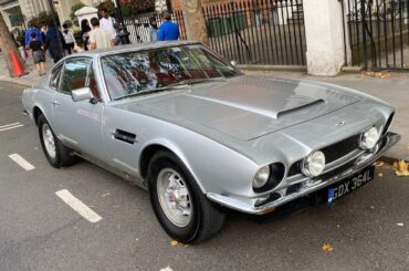 1972 Aston Martin V8 Coupe spotted in London, UK