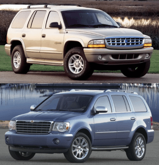 Plymouth Trail Duster and the Chrysler Aspen. The official suv of...