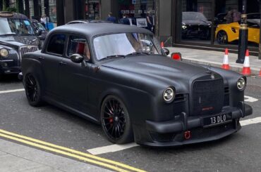 1961 Mercedes ‘Ponton’ with a 6.2L V8 C63 AMG engine swap