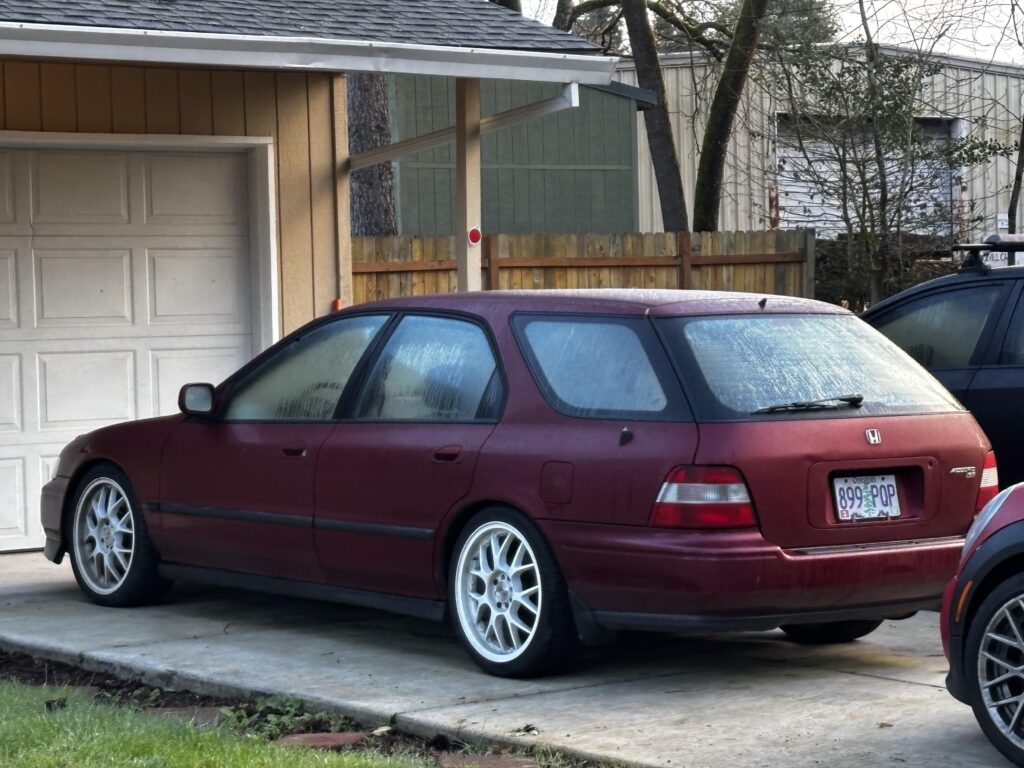 Saw this 5th Gen [Honda Accord Wagon] earlier today but don’t really know how rare it is?