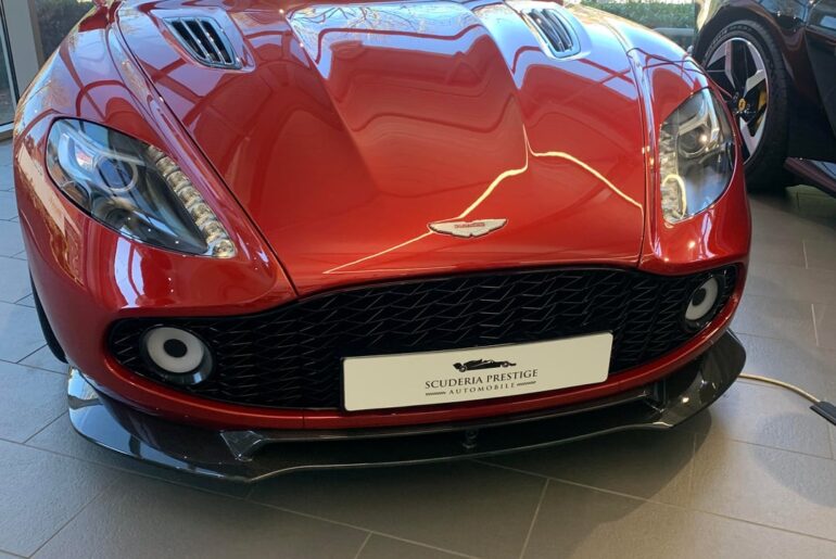 The 2 UK based [Aston Martin Zagato S Brake V12]