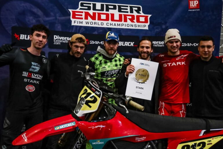 EV Motorcycle Company Takes First FIM SuperEnduro Manufacturers World Championship, Making History