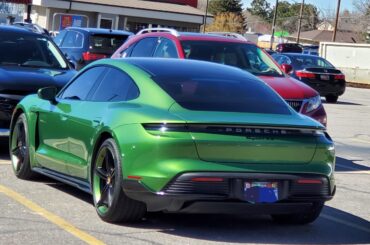 [Porsche Taycan 4s] getting groceries