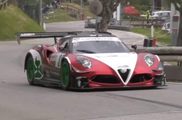 Alfa Romeo 4C with a Judd V8