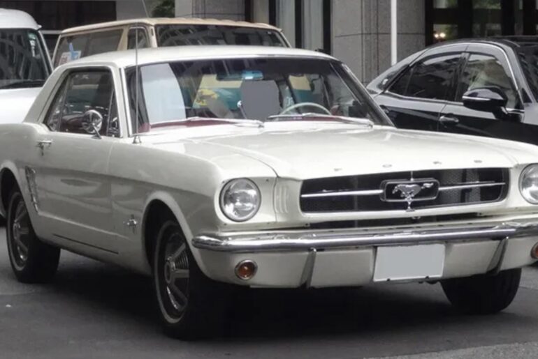 The First Generation Ford Mustang. The Official Car Of....