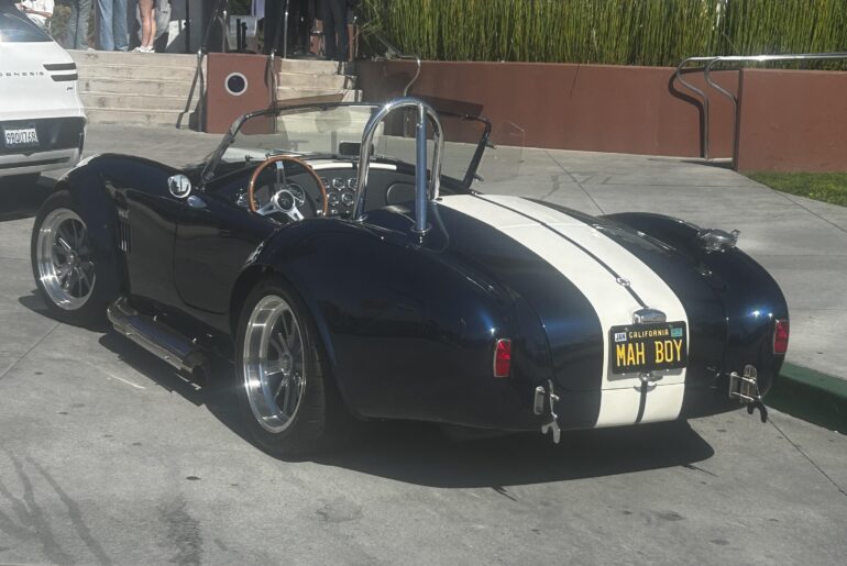 My mom saw this [Shelby Cobra] in La. how can you tell if it’s legit or a replica?