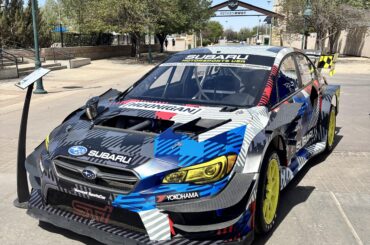 Travis Pastrana’s [Subaru WRX STI] gymkhana car.
