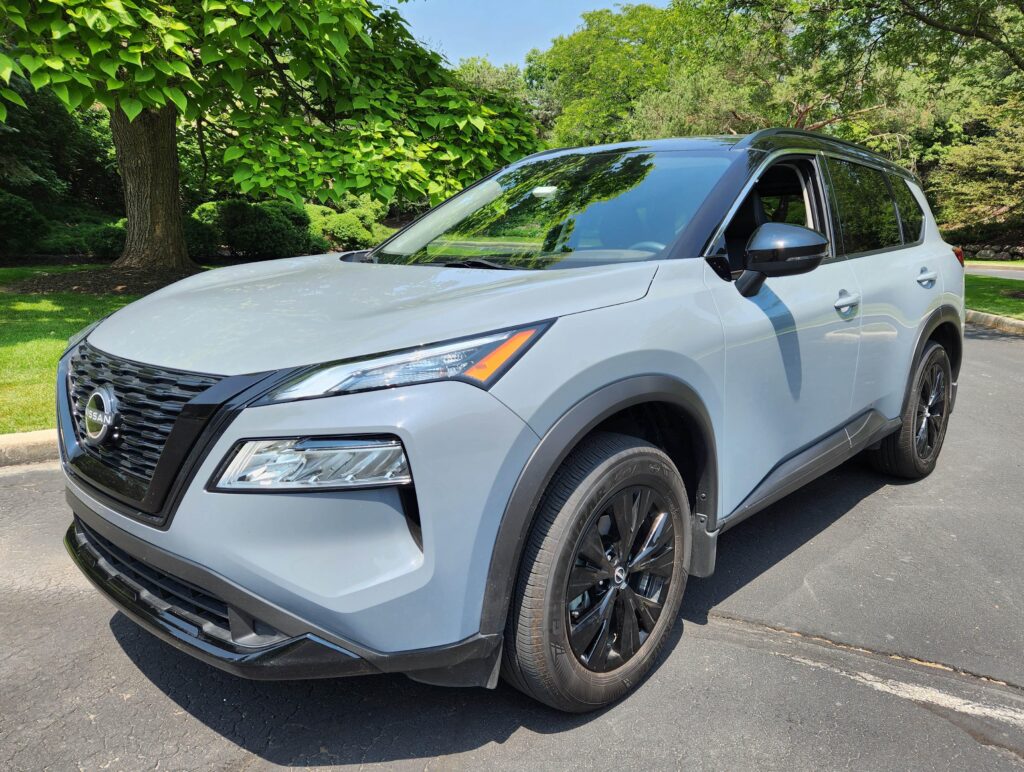 A 2023 Nissan Rogue, the official car of ....