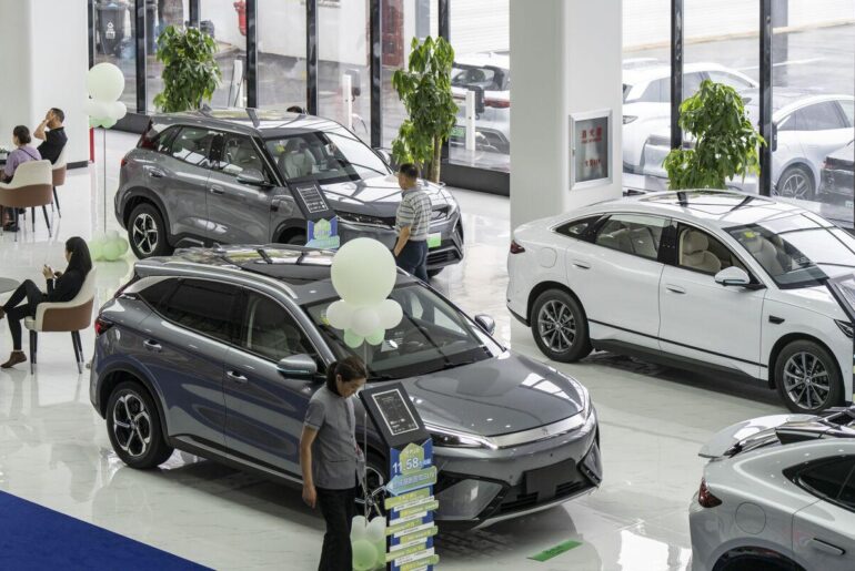BYD Showrooms Are Bustling Across Asia After Iran Oil Shock