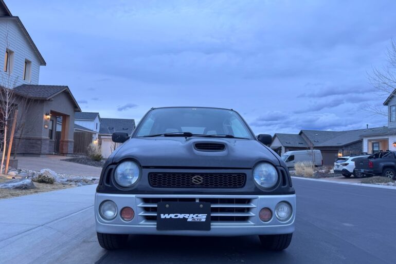 Spotted a [suzuki Works] whilst on my hood walk.