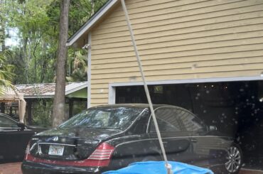 [Maybach 57S] in a reasonably fancy neighborhood