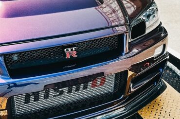 Nissan GTR-R34 Skyline Nismo spec'd in Midnight Purple 🇯🇵