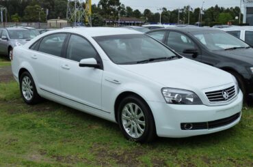 Holden WM Caprice. the official car of....