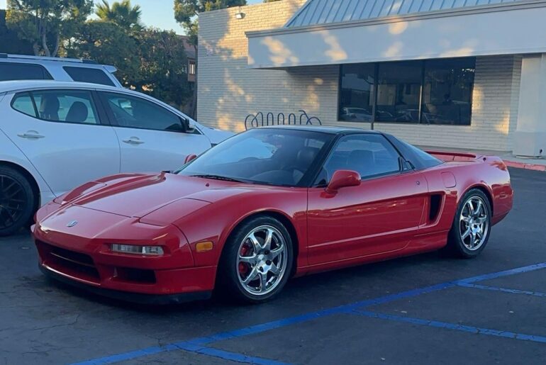 One of the coolest looking cars ever made IMO [Acura NSX]