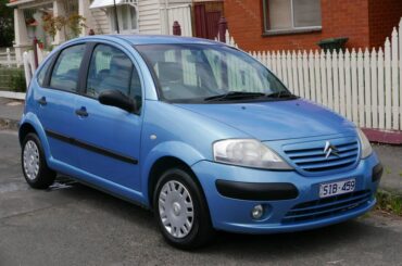 2002 Citroën C3. The official car of....