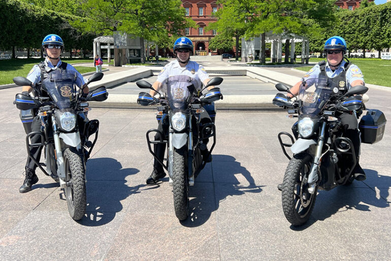 National Park Service, United States Park Police: Electric Motorcycles