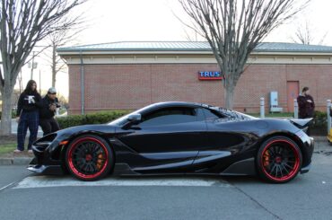 This nice [McLaren 720s] over the weekend at Cars and Coffee.