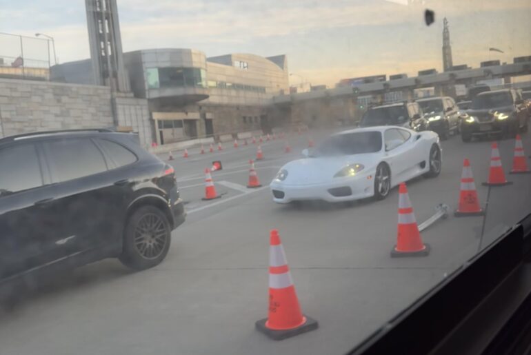 Don’t know if I’ve ever seen a [Ferrari 360] in white before