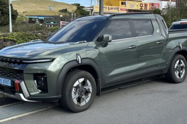 KGM Musso EV. The official car of...