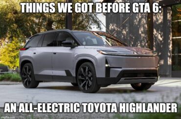 2027 Toyota Highlander: The official car of "We got this before GTA 6."