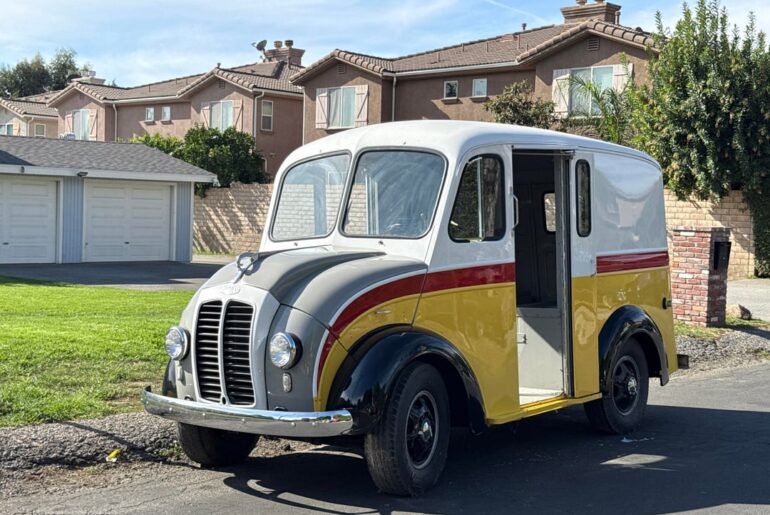 My 1955 Divco model 11 Milk Truck I restored.