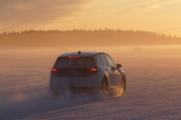 A VW ID EVERY1 in winter testing using Rivian tech