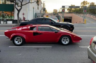 Jay Leno’s [Lamborghini Countach] on Rodeo