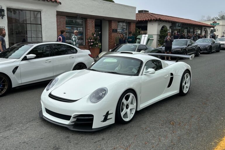 [Ruf CTR3 Evo] stealing the show at cars and coffee