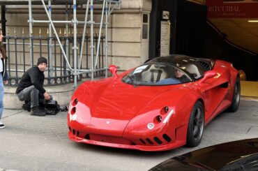 Unknown car seen being loaded for Artcurial Paris a few days ago