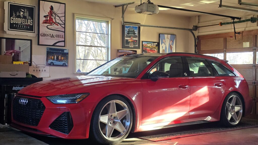 2021 Audi RS6 Avant - Tango Red with 505M HREs [4000x2252][OC]