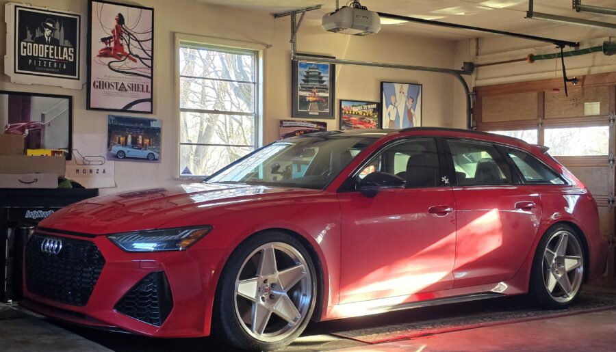 2021 Audi RS6 Avant – Tango Red with 505M HREs [4000×2252][OC]