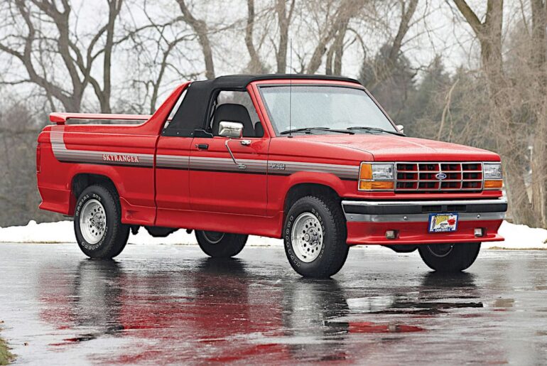 1991 Rare Ford Skyranger Convertible. Pickup. 17 Built?. 4.0Litre 155hp 225lb-ft