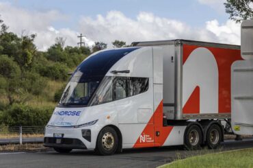First all-electric long haul delivery flags new era in Australia trucking