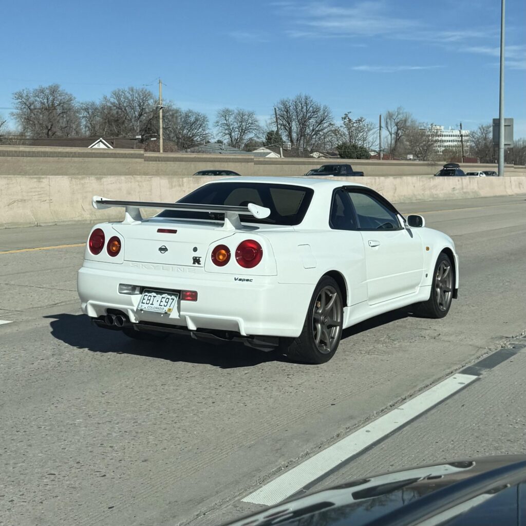 Spotted this [Nissan Skyline GT-R V-Spec] yesterday afternoon