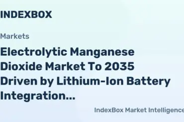 Electrolytic Manganese Dioxide Market To 2035: Growth Fueled by Electric Vehicle Cathode Demand - News and Statistics