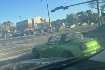 Lil green [Suzuki Cappuccino] in Houston.