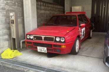 [Lancia Delta HF Integrale] In a random side street in Osaka