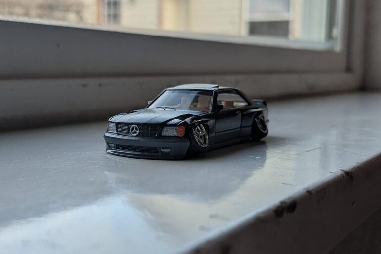 My Hotwheels Mercedes Custom