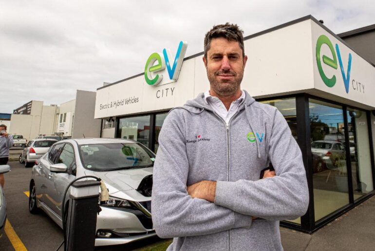 Electric vehicle sales jump 50% at dealership as fuel prices surge