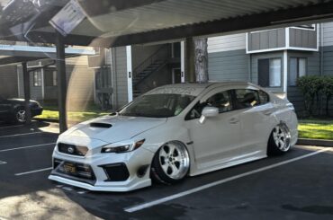 Saw this crazy WRX today!