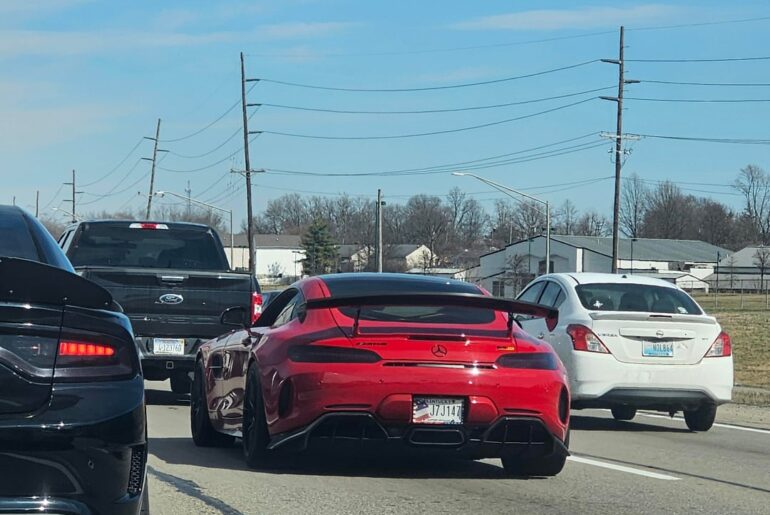 [Mercedes AMG GTR] spotted in traffic
