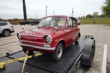'77 Mazda Carol spotted in a Buc-ee's.