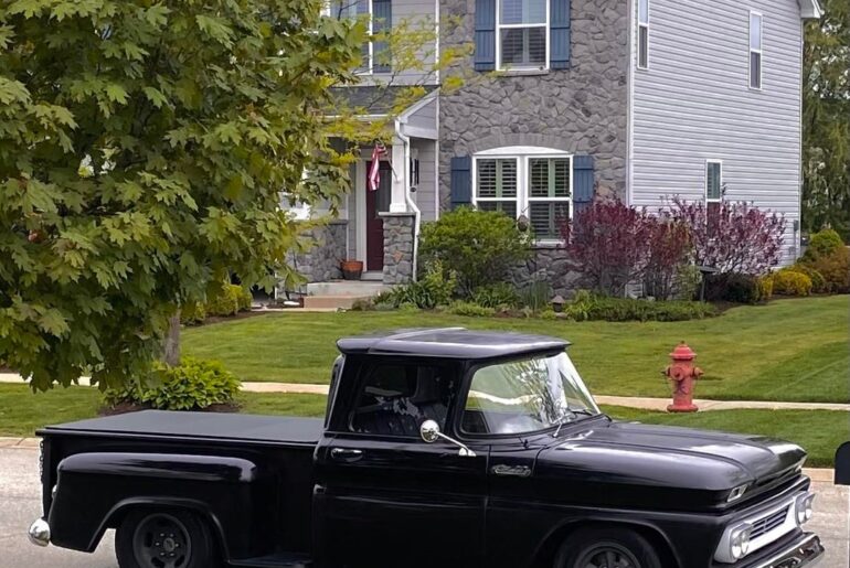 My ‘62 C10 stepside hotrod.